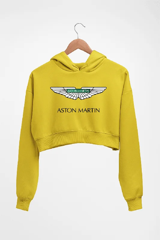 Aston Martin Crop HOODIE FOR WOMEN