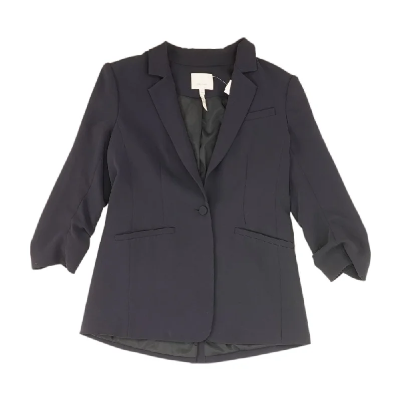 Navy Solid Blazer