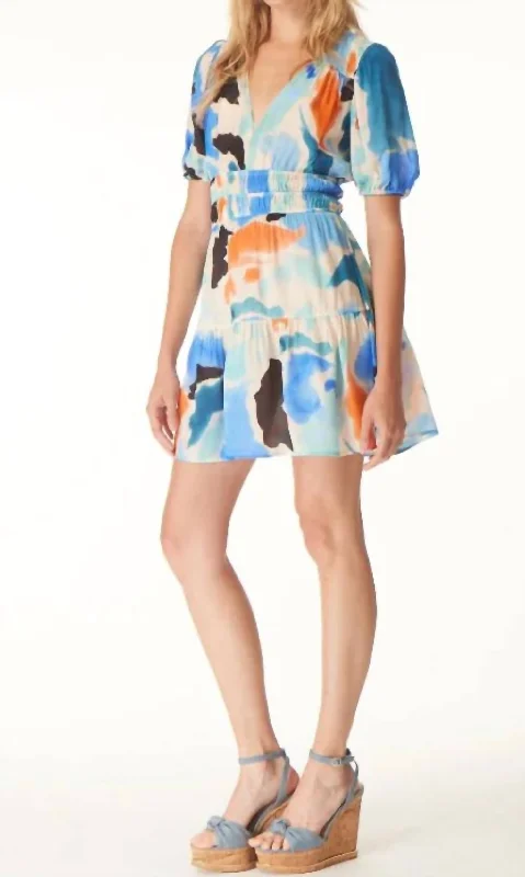 Vanessa Dress In Matisse Print