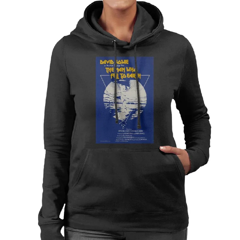 The Man Who Fell To Earth A Nicolas Roegs Film Women's Hooded Sweatshirt